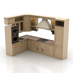 3D Kitchen preview