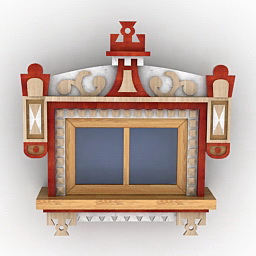 window 3D Model Preview #5db3f160