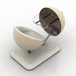 3D Armchair preview