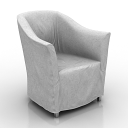 3D Armchair preview