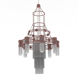 3D Chandelier preview