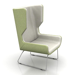 3D Armchair preview