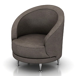 3D Armchair preview