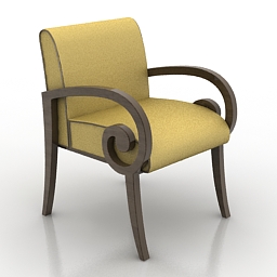 3D Armchair preview
