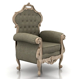 3D Armchair preview