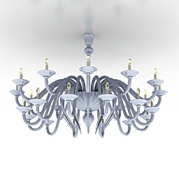 3D Chandelier preview