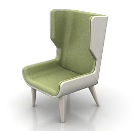 3D Armchair preview
