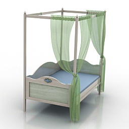 bed 3D Model Preview #2e2f1931