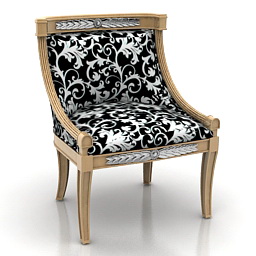 3D Armchair preview