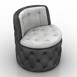 3D Armchair preview