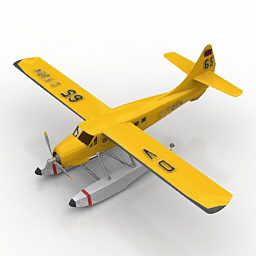airplane 3D Model Preview #52475e25