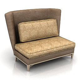 "Modern Furniture 1 Gray sofa chair and footstool" - Interior Collection preview
