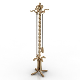 rack for fireplace 3D Model Preview #5da00e33