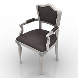 3D Armchair preview