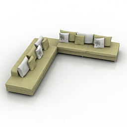 3D Sofa preview