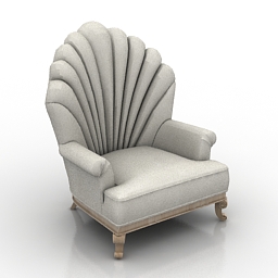 3D Armchair preview