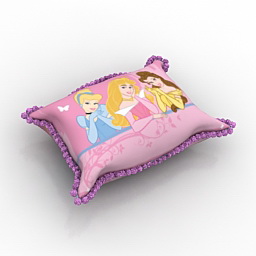 pillow 3D Model Preview #2600f4ae