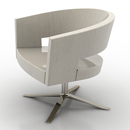 3D Armchair preview