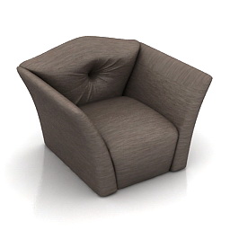 3D Armchair preview