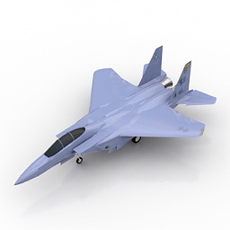 airplane f15e 3D Model Preview #31b32ba6