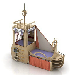 bed 3D Model Preview #aad93404