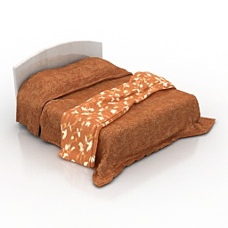 bed 3D Model Preview #c4b9f742