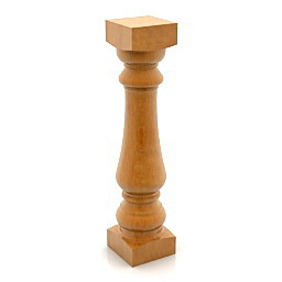 3D Baluster preview