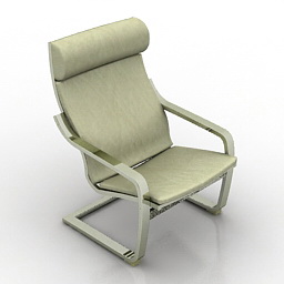 3D Armchair preview