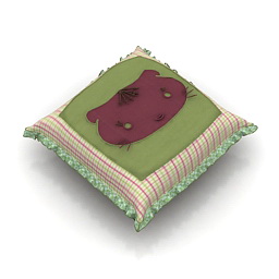 pillow 3D Model Preview #f80559bc
