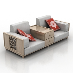3D Sofa preview