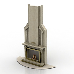 fireplace 3D Model Preview #066b4851