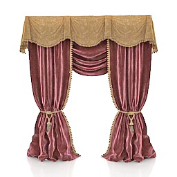 curtain 3D Model Preview #08cbdcb4