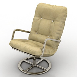 3D Armchair preview
