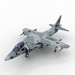 airplane 3D Model Preview #ee45fe59