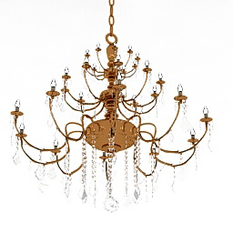 chandelier 2 3D Model Preview #9142a2b8
