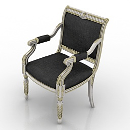 3D Armchair preview