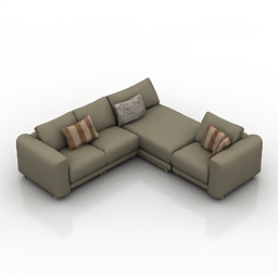 3D Sofa preview
