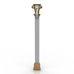 wall pier 3D Model Preview #498c4720