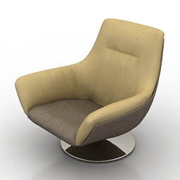 3D Armchair preview