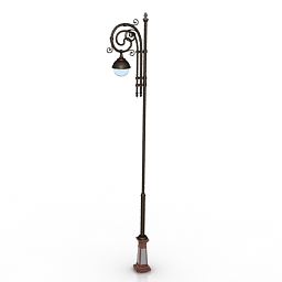 lamppost 3D Model Preview #9a930d83