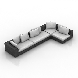 3D Sofa preview