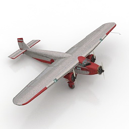 airplane 3D Model Preview #be198bcf