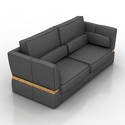 3D Sofa preview