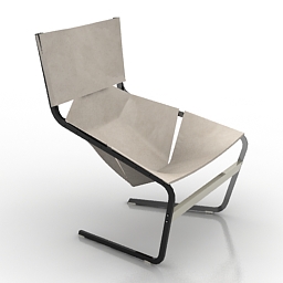 3D Armchair preview