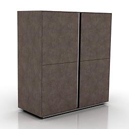 locker 1 3D Model Preview #2286b793