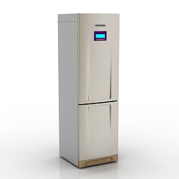 refrigerator electrolux 3D Model Preview #a7812729