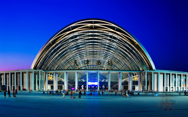 Tianjin West Railway Station, Tianjin, China