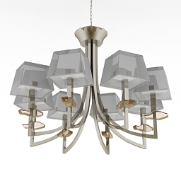 3D Chandelier preview