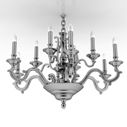 chandelier 2 3D Model Preview #51cee12e
