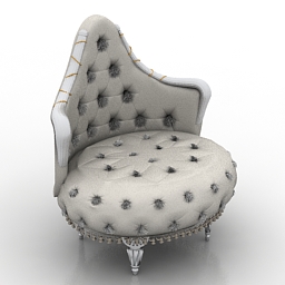 3D Armchair preview
